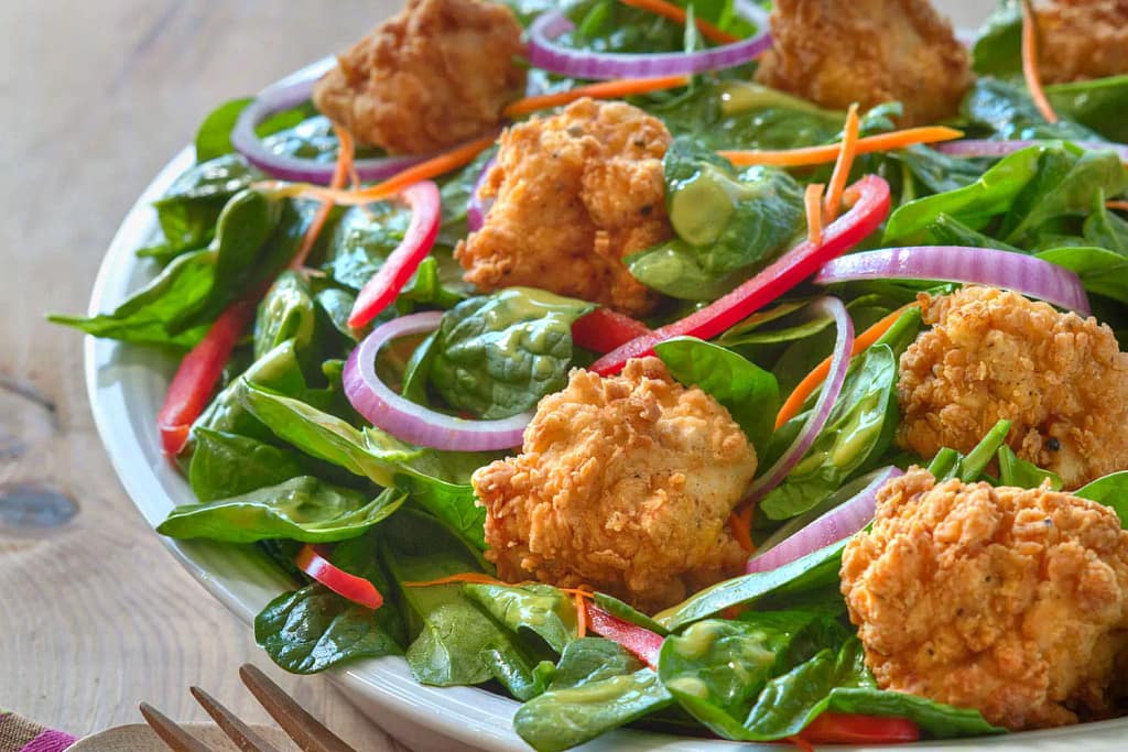 Fried Chicken Salad
