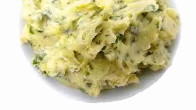 Homemade garlic butter