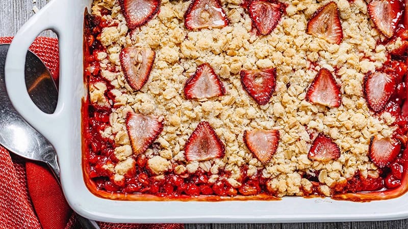Strawberry Crumble Recipe
