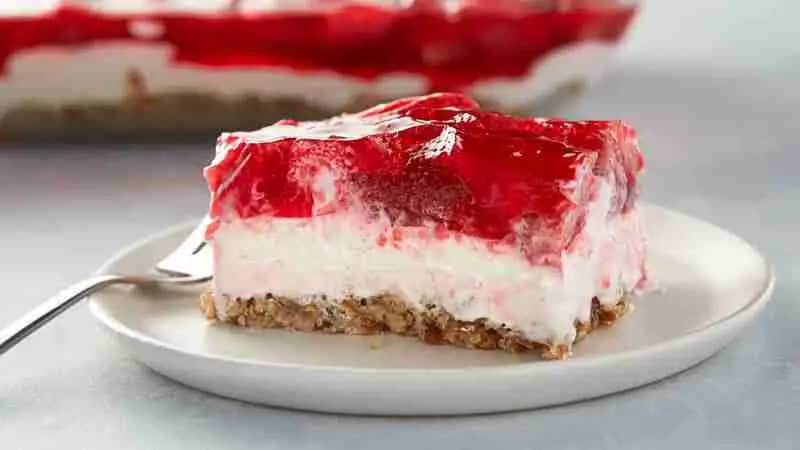 Strawberry jello salad